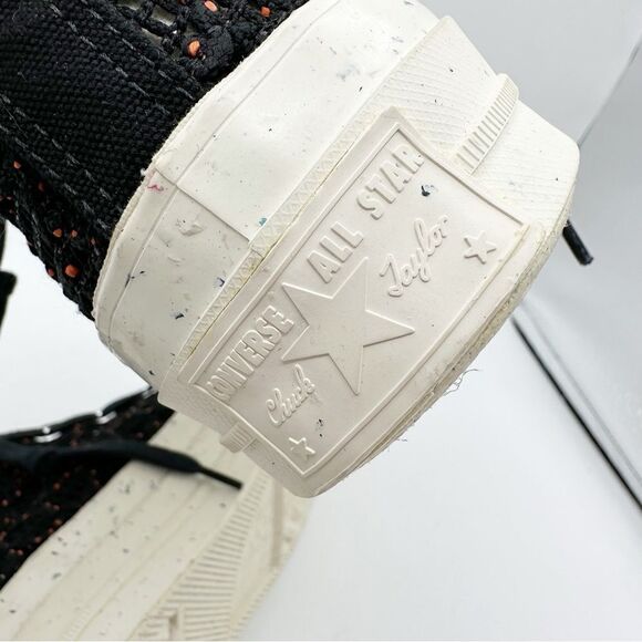 Converse Chuck Taylor All Star 70 Hi Speckled Black Crochet Womens Sample Sz 5 - Picture 12 of 15